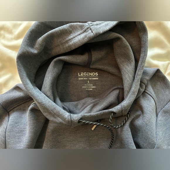 Legends Hawthorne tech hoodie men’s small EUC navy heather - Picture 3 of 3